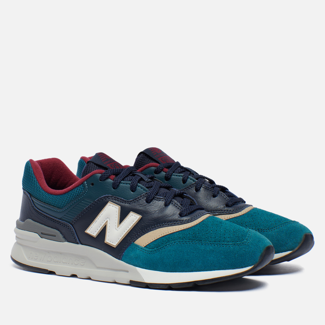 New Balance CM997HWC Navy / Teal - CM-997HWC | Sneaker District