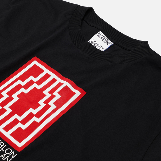 Мужская футболка Marcelo Burlon Rural Cross Basic Black/White