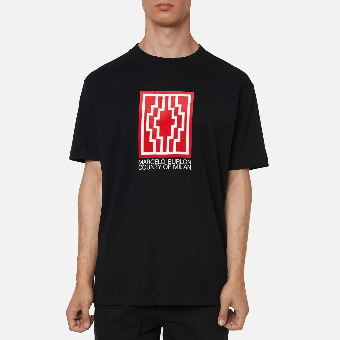 Marcelo Burlon Мужская футболка Rural Cross Basic