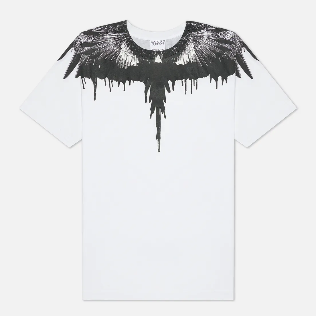 Marcelo Burlon Мужская футболка Tar Wings Regular