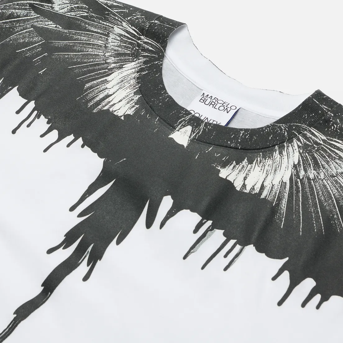 Marcelo Burlon Мужская футболка Tar Wings Regular