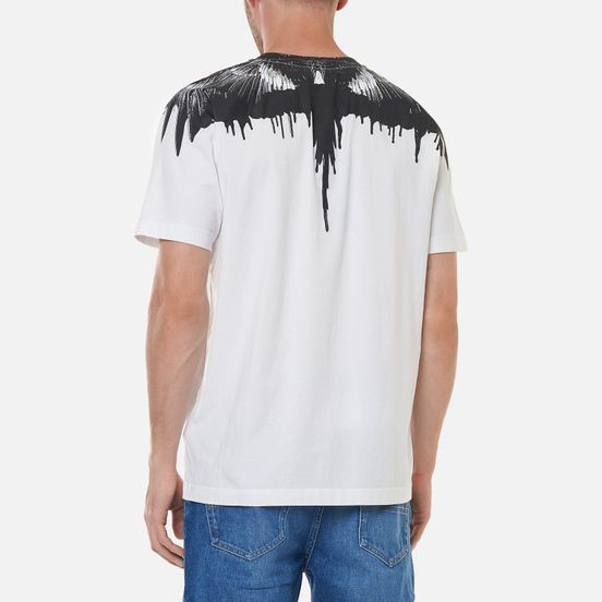 Мужская футболка Marcelo Burlon Tar Wings Regular White/Black
