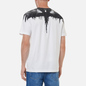 Мужская футболка Marcelo Burlon Tar Wings Regular White/Black фото - 3