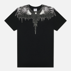 Мужская футболка Marcelo Burlon Tar Wings Regular Black/Black