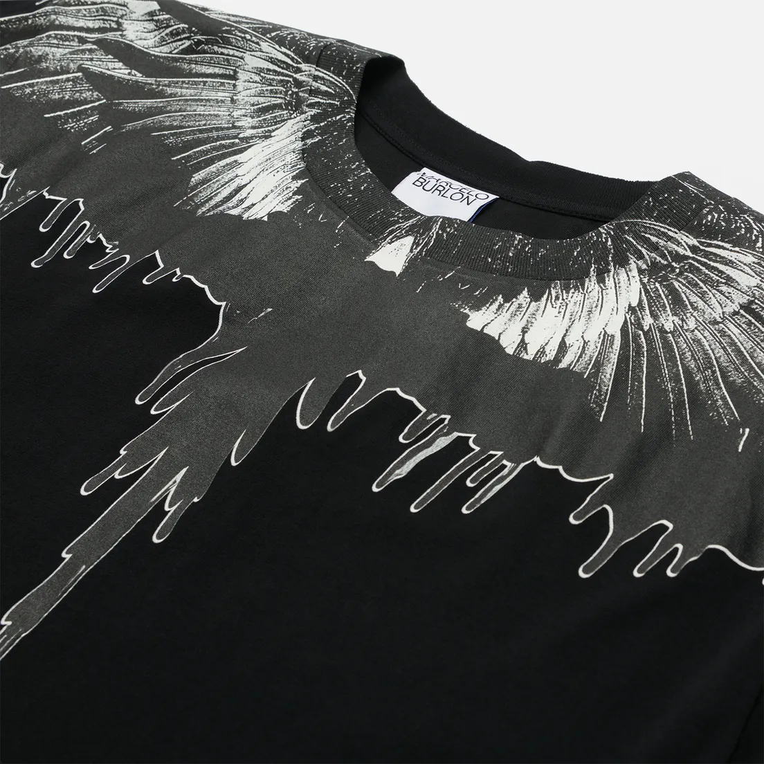 Marcelo Burlon Мужская футболка Tar Wings Regular