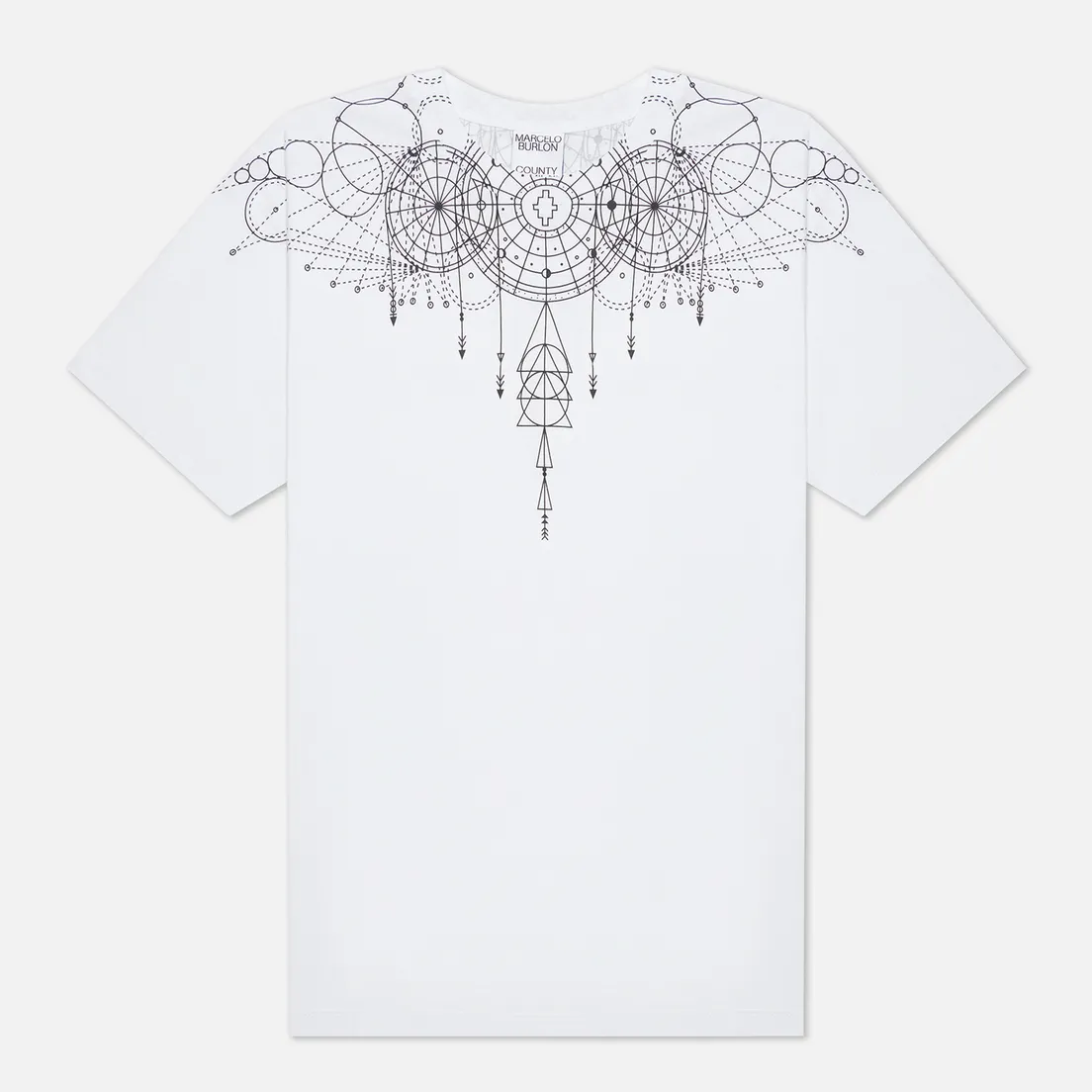 Marcelo Burlon Мужская футболка Astral Wings Regular