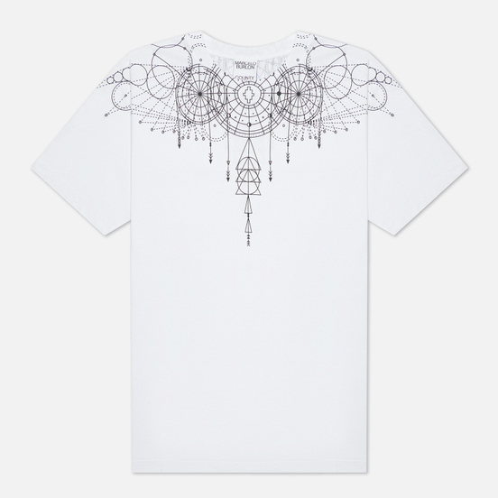 Мужская футболка Marcelo Burlon Astral Wings Regular White/Black