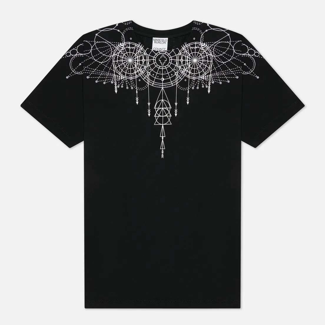 Marcelo Burlon Мужская футболка Astral Wings Regular