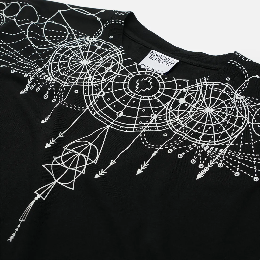 Marcelo Burlon Мужская футболка Astral Wings Regular