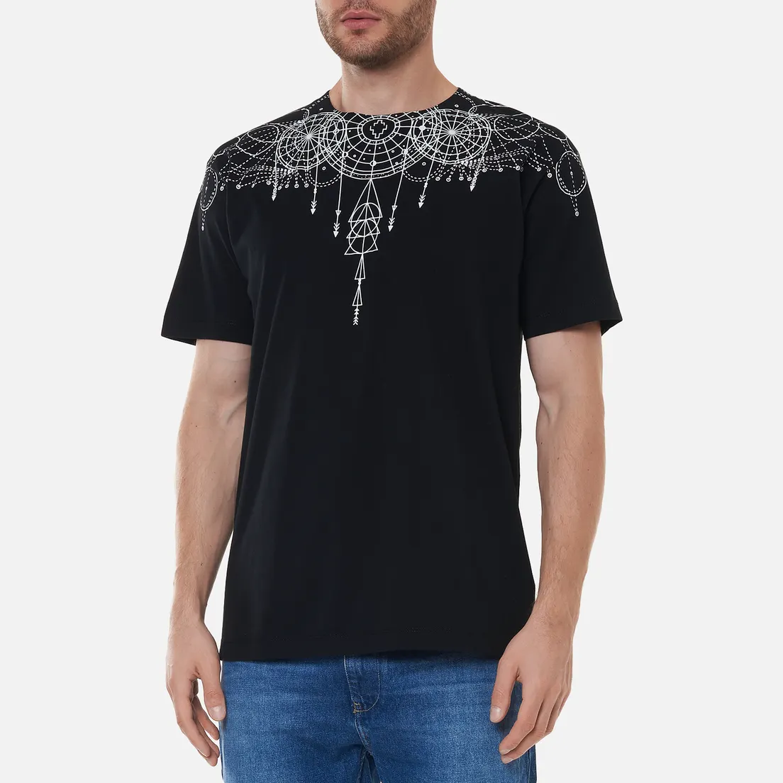 Marcelo Burlon Мужская футболка Astral Wings Regular