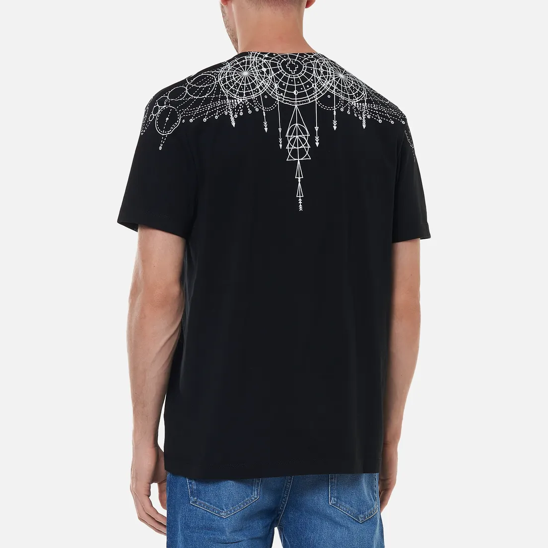 Marcelo Burlon Мужская футболка Astral Wings Regular