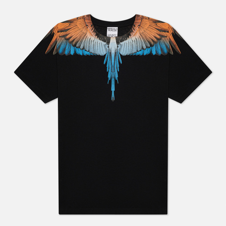 Мужская футболка Marcelo Burlon Wings Regular, цвет чёрный, размер M