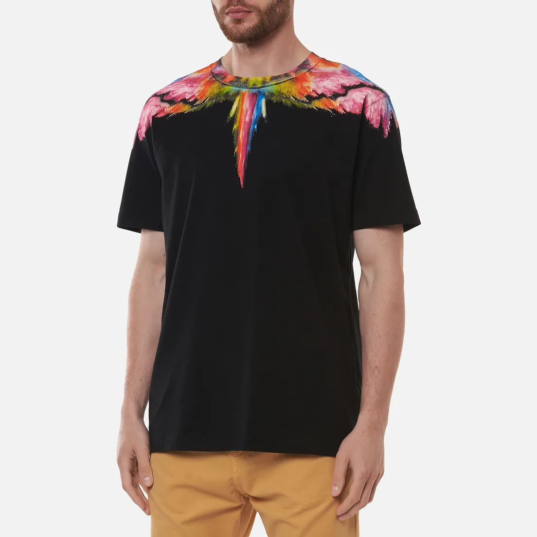 Marcelo Burlon Мужская футболка Colordust Wings Regular