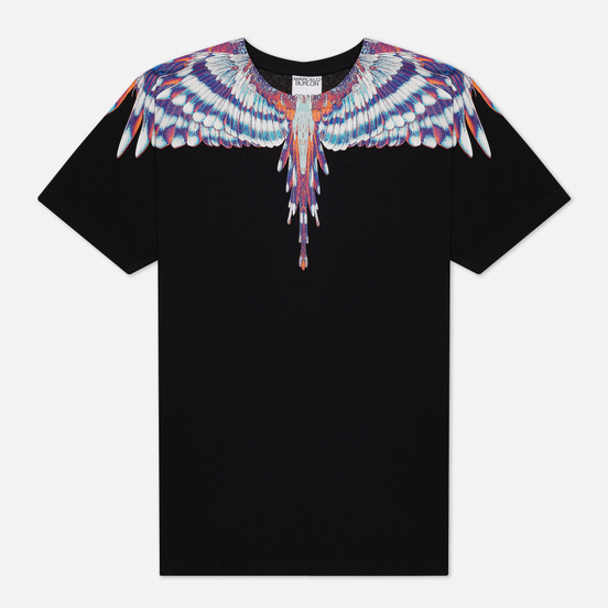 Мужская футболка Marcelo Burlon Birds Wings Regular Black/Light Blue