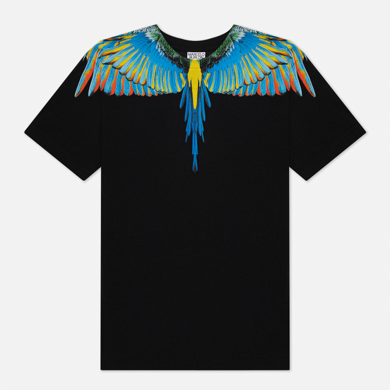 Мужская футболка Marcelo Burlon Birds Wings Regular Black/Blue