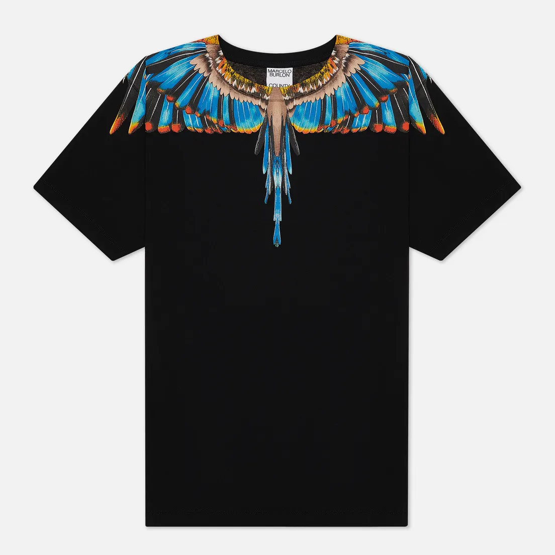 Marcelo Burlon Мужская футболка Grizzly Wings Regular