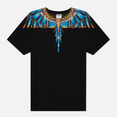 Мужская футболка Marcelo Burlon Grizzly Wings Regular, цвет чёрный, размер L