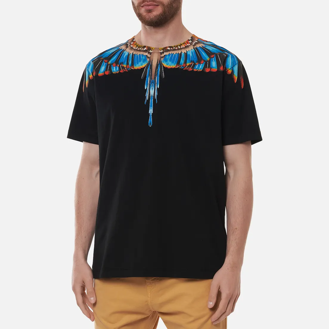 Marcelo Burlon Мужская футболка Grizzly Wings Regular