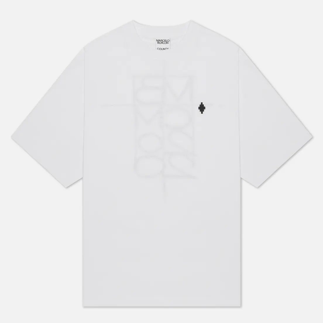 Marcelo Burlon Мужская футболка MBCM Over