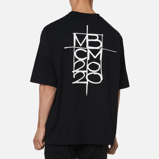 Мужская футболка Marcelo Burlon MBCM Over Black/White