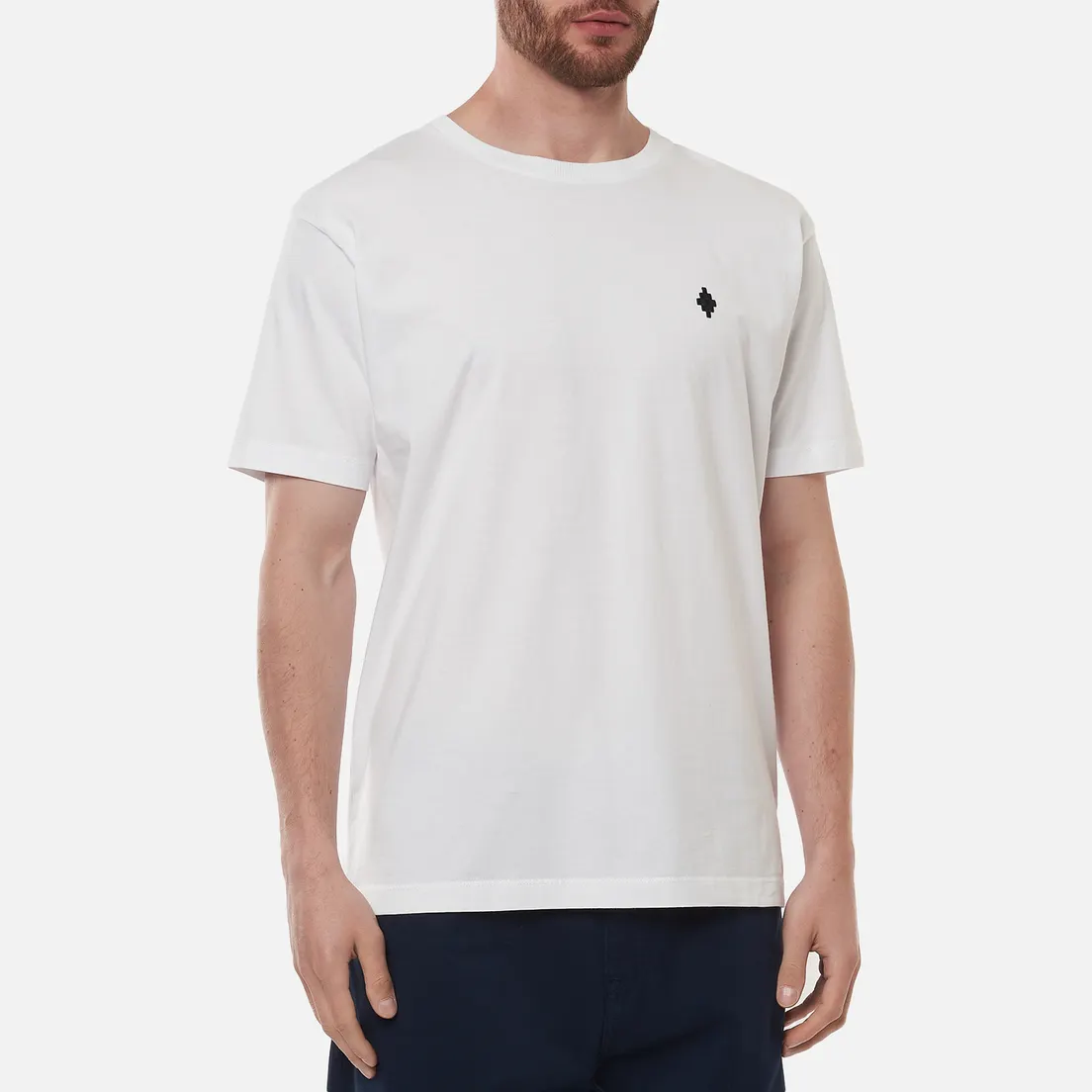 Marcelo Burlon Мужская футболка Cross Basic Neck