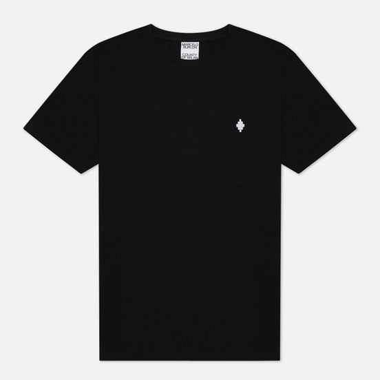 Мужская футболка Marcelo Burlon Cross Basic Neck Black/White
