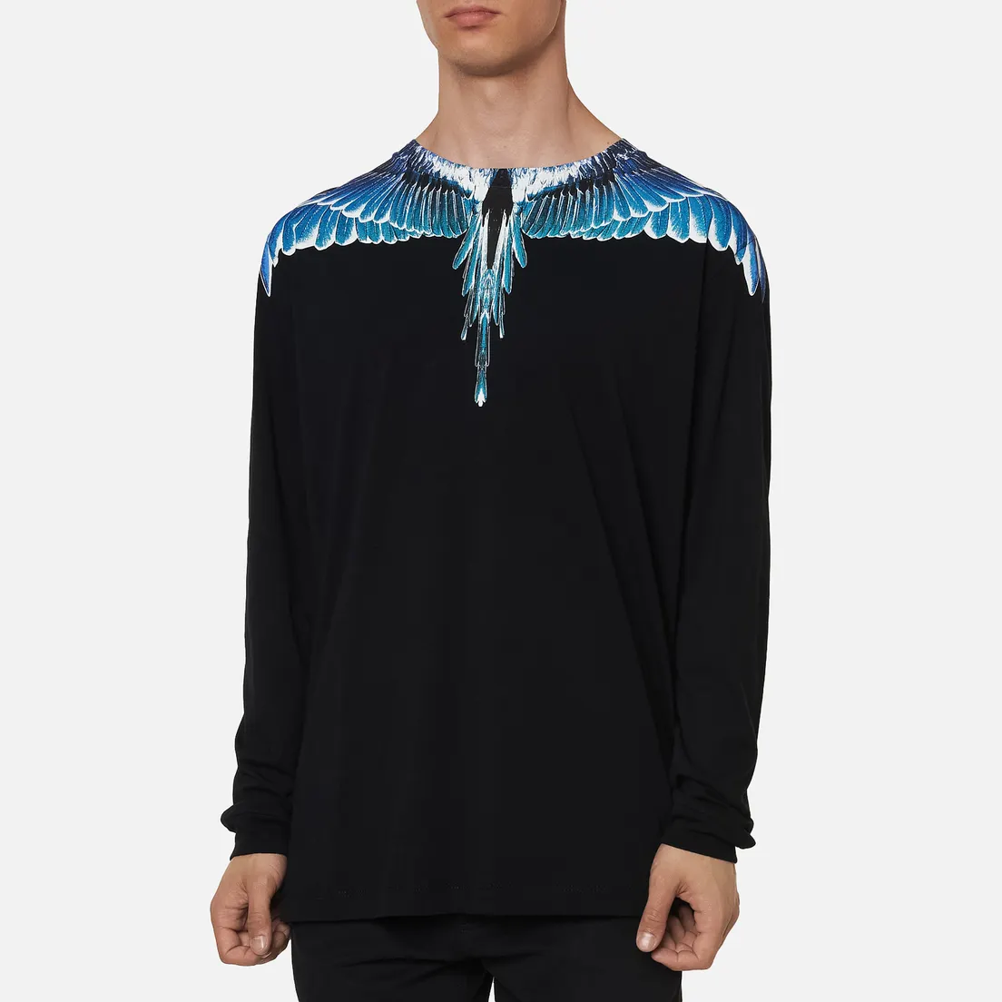 Marcelo Burlon Мужской лонгслив Wings Basic