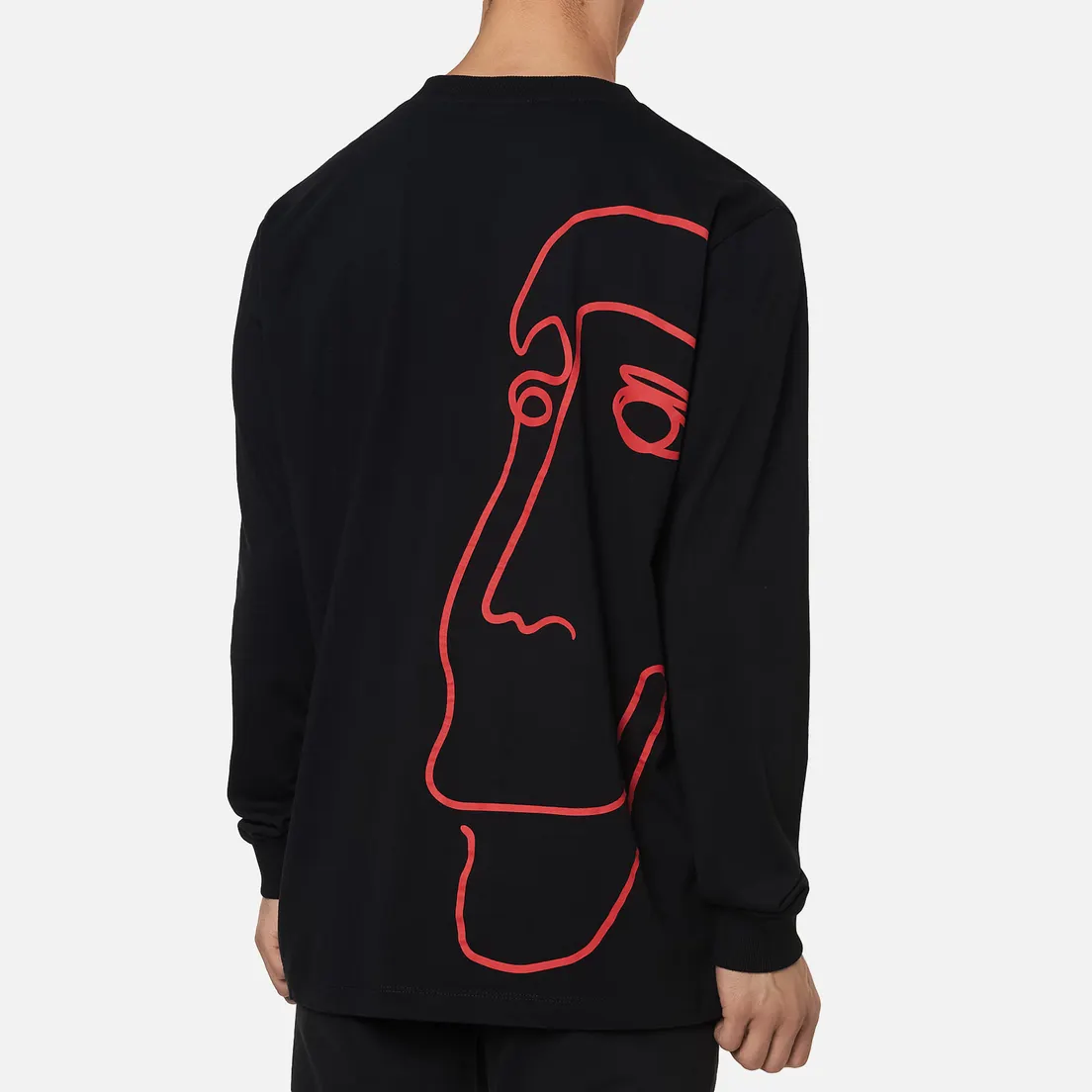 Marcelo Burlon Мужской лонгслив One Face Basic