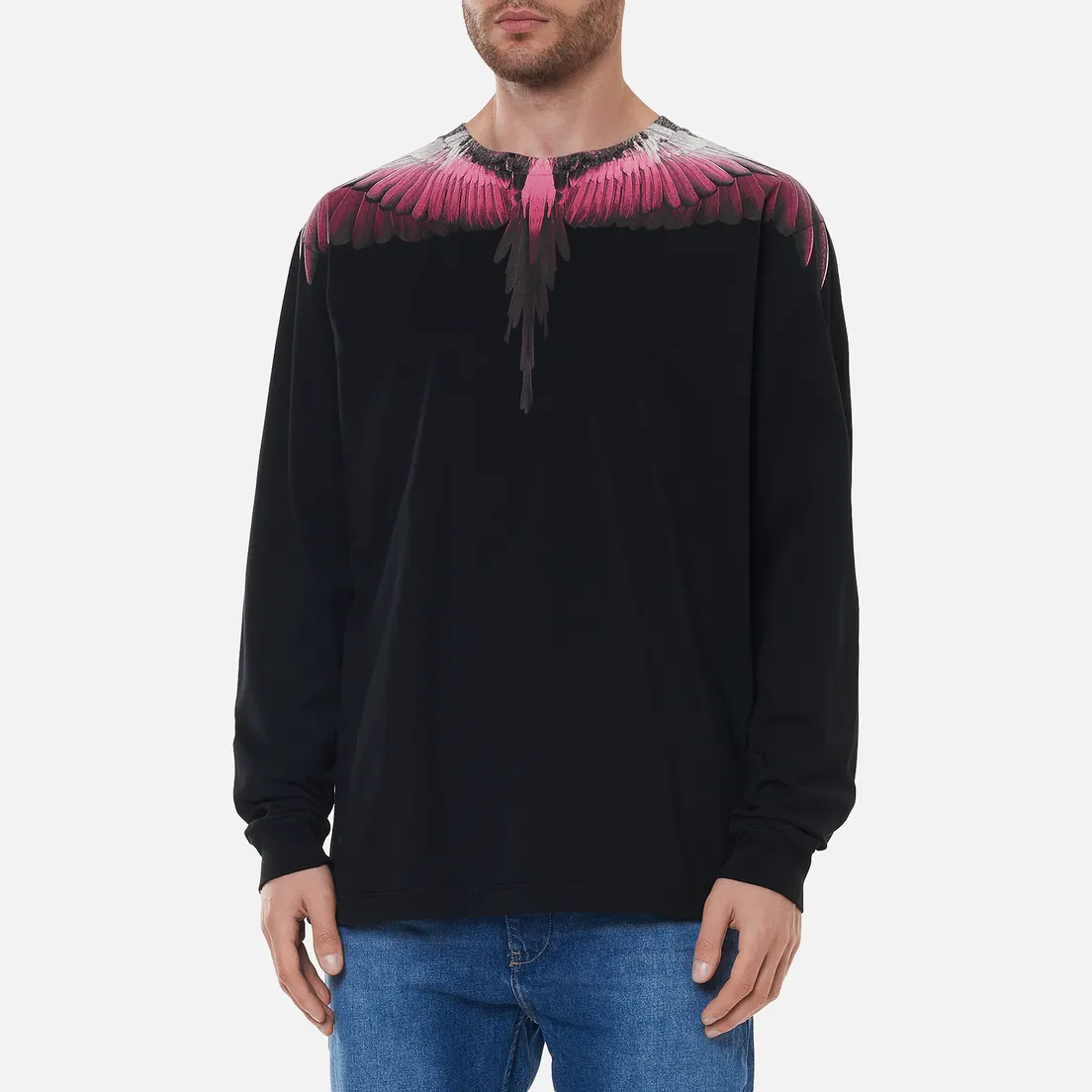Marcelo Burlon Мужской лонгслив Wings Regular