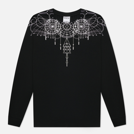 Мужской лонгслив Marcelo Burlon Astral Wings Regular Black/White
