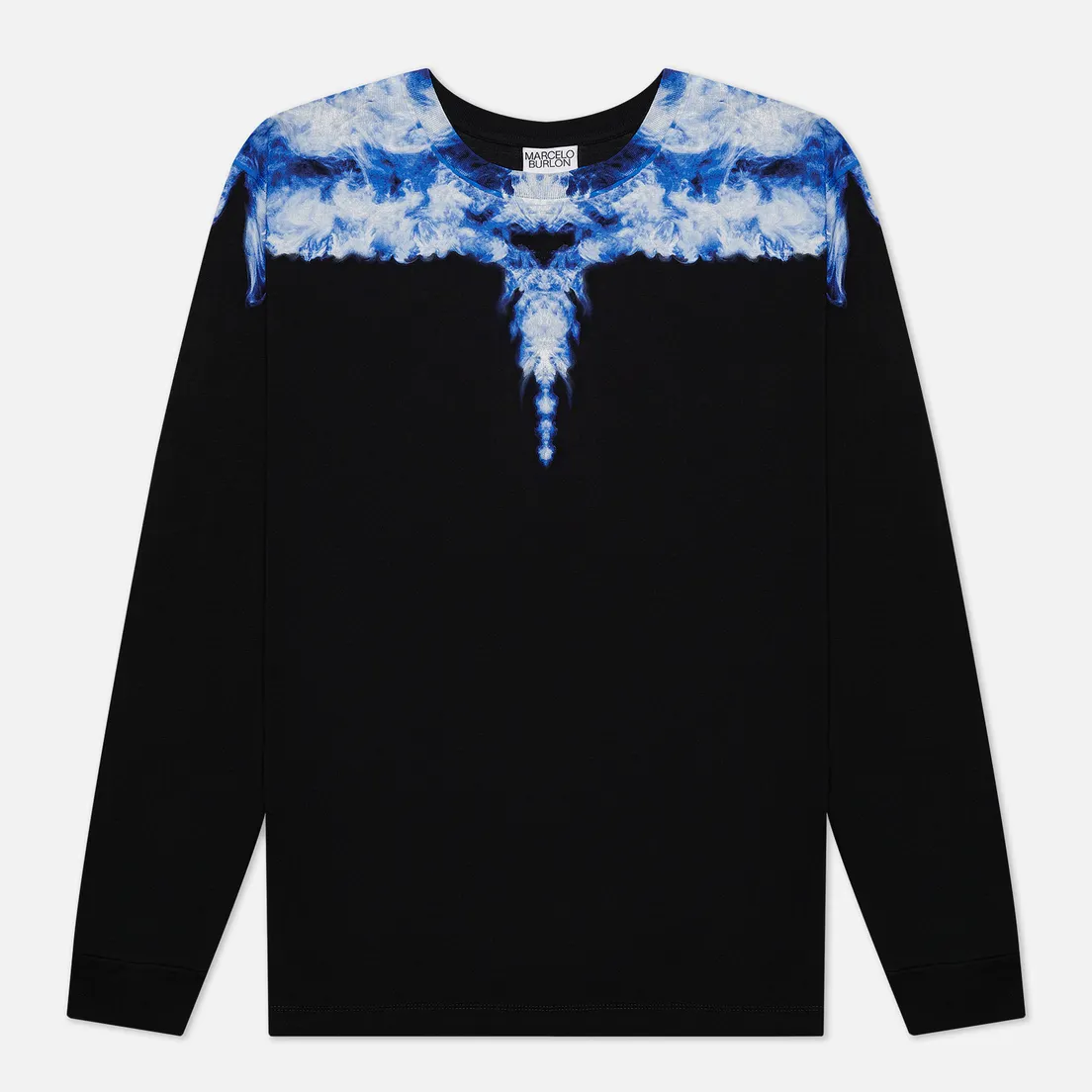 Marcelo Burlon Мужской лонгслив Smoke Wings Regular