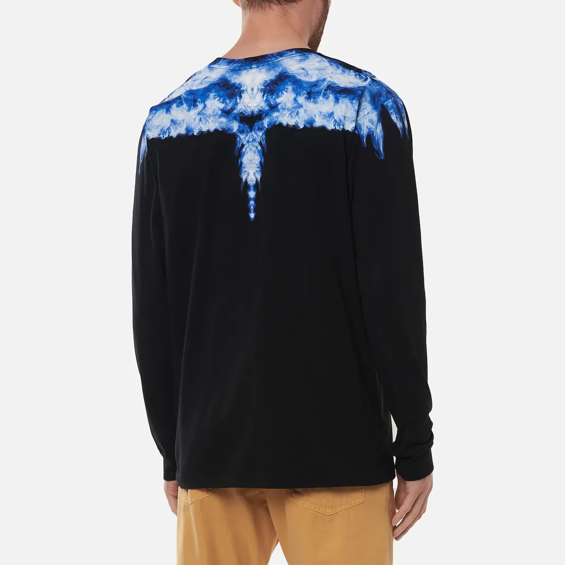 Marcelo Burlon Мужской лонгслив Smoke Wings Regular