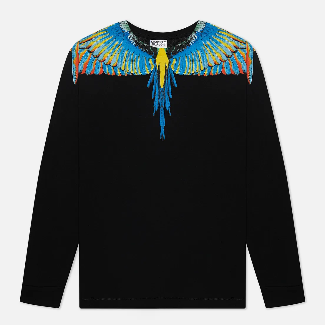 Marcelo Burlon Мужской лонгслив Birds Wings Regular