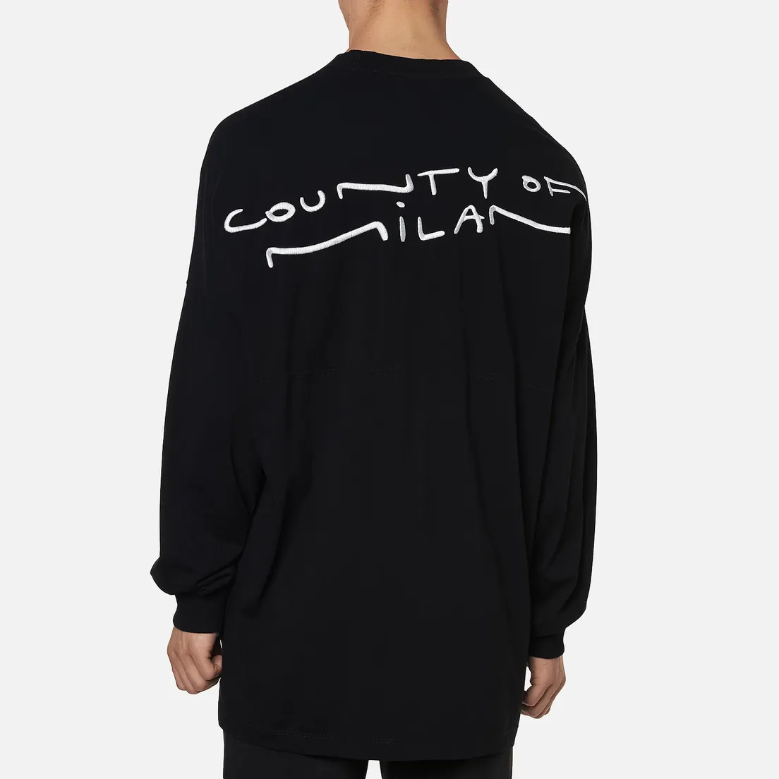 Marcelo Burlon Мужской лонгслив County Script Over