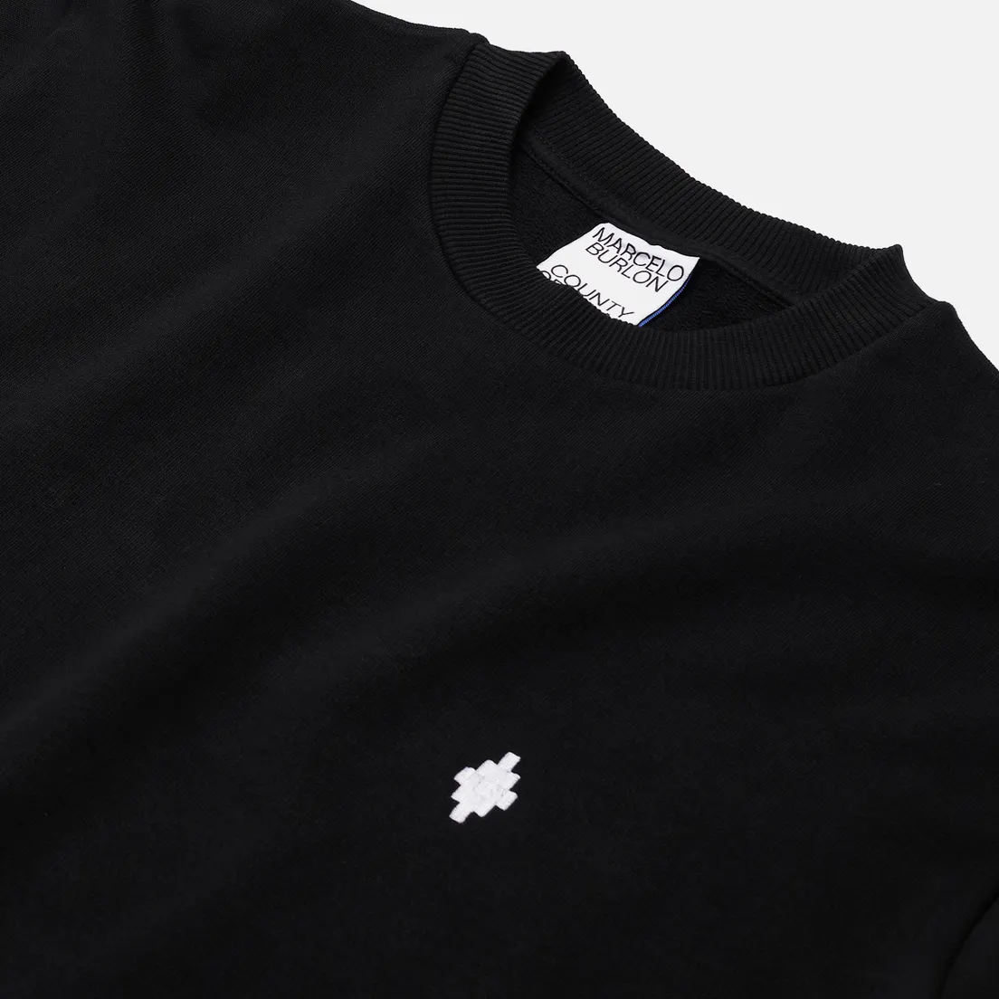Marcelo Burlon Мужская толстовка Cross Regular Crewneck