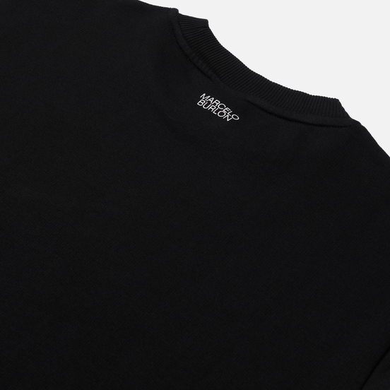 Мужская толстовка Marcelo Burlon Cross Regular Crewneck Black/White