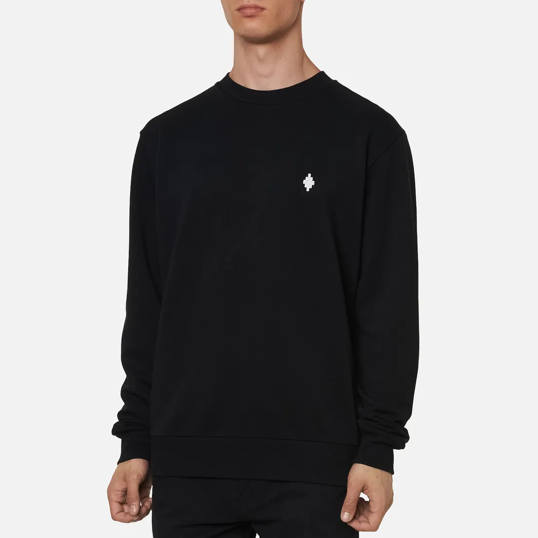 Marcelo Burlon Мужская толстовка Cross Regular Crewneck