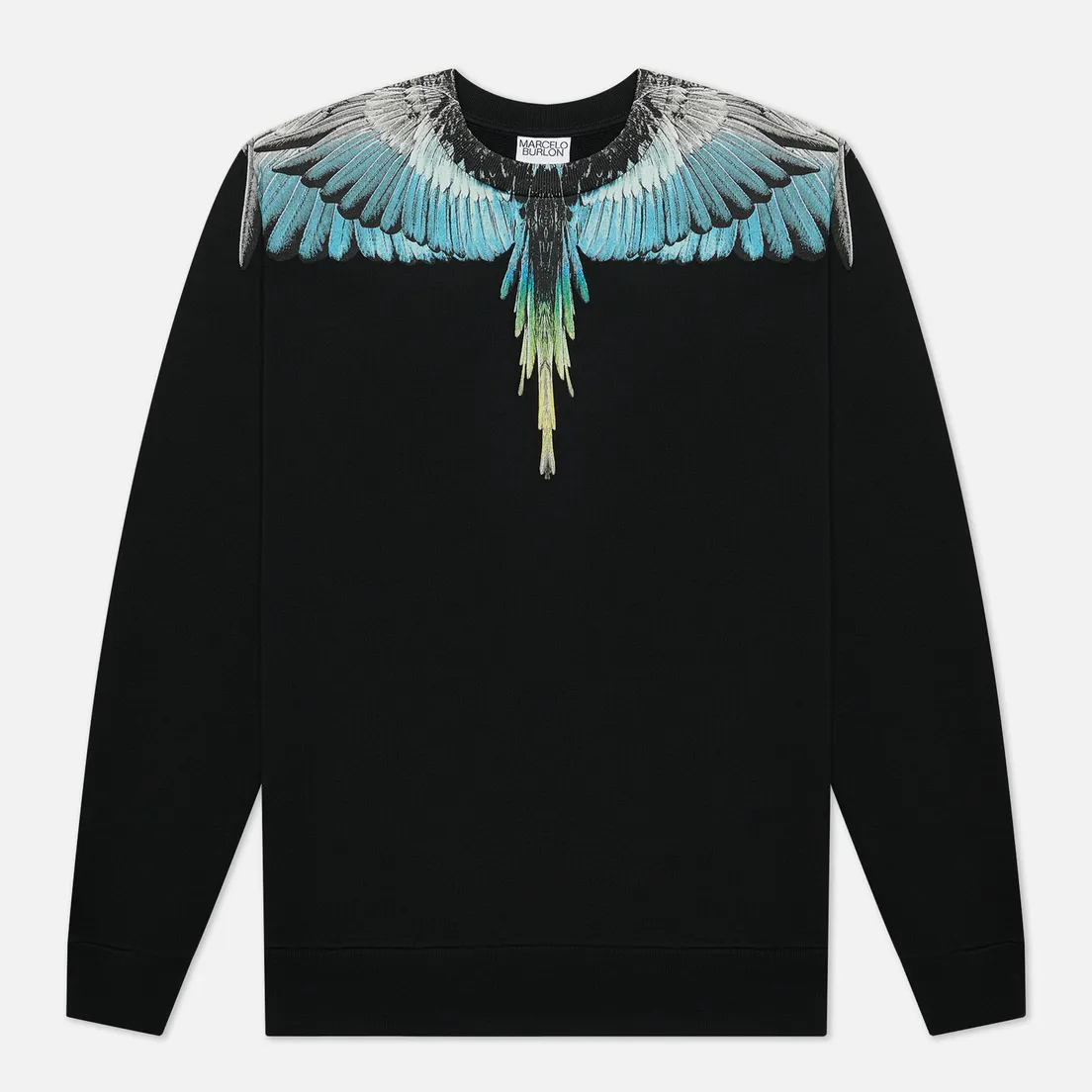 Marcelo Burlon Мужская толстовка Wings Regular Crewneck