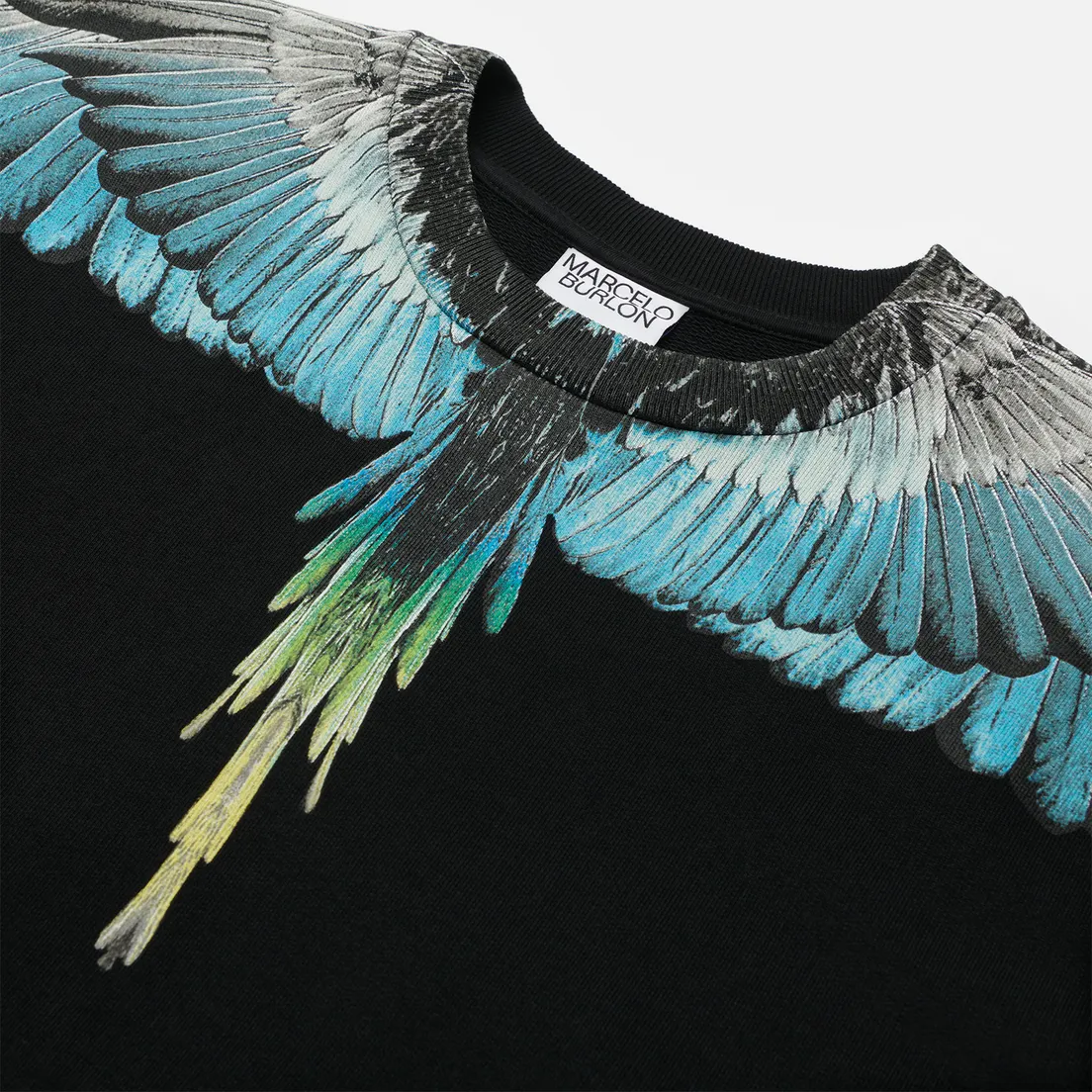 Marcelo Burlon Мужская толстовка Wings Regular Crewneck