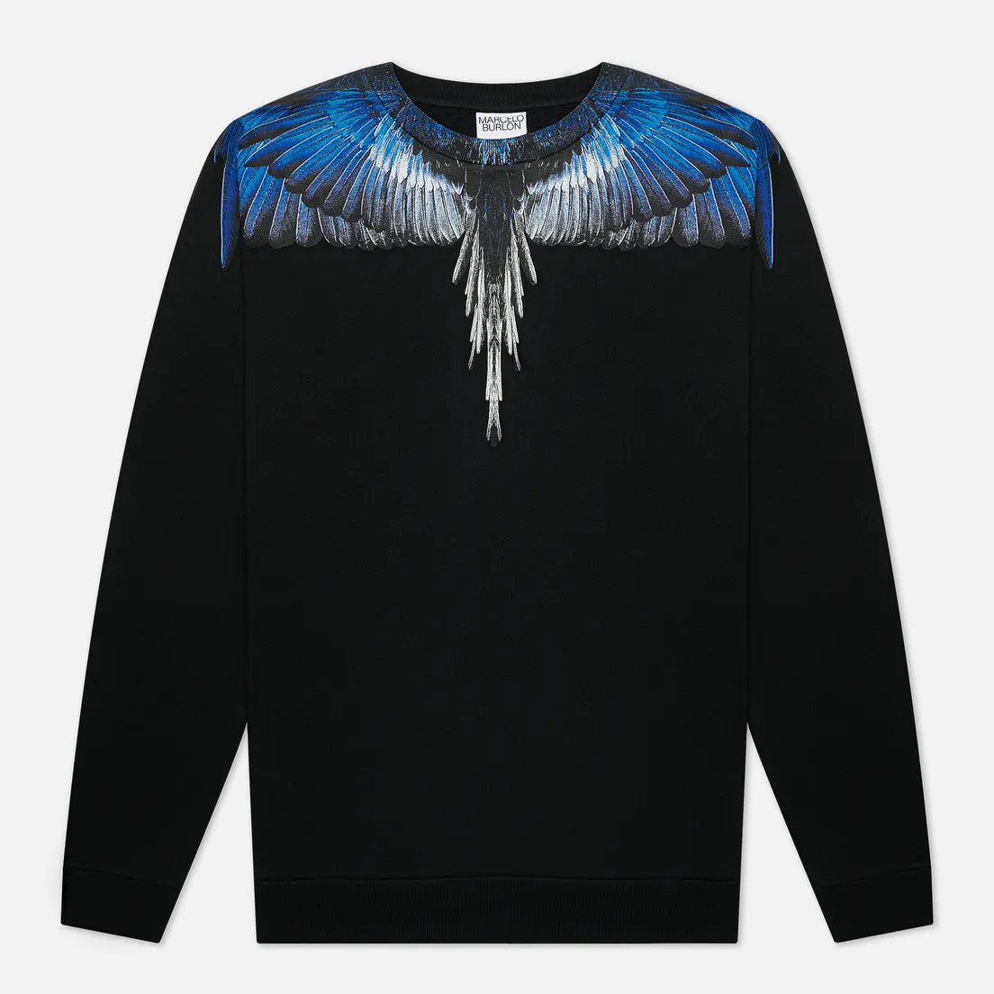 Marcelo Burlon Мужская толстовка Wings Regular Crewneck