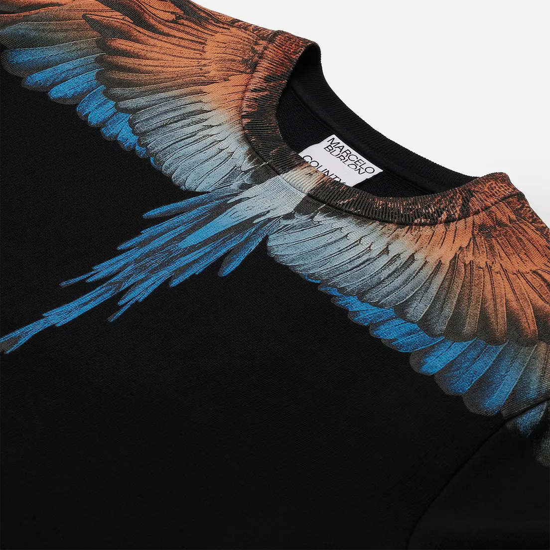 Marcelo Burlon Мужская толстовка Wings Regular Crewneck