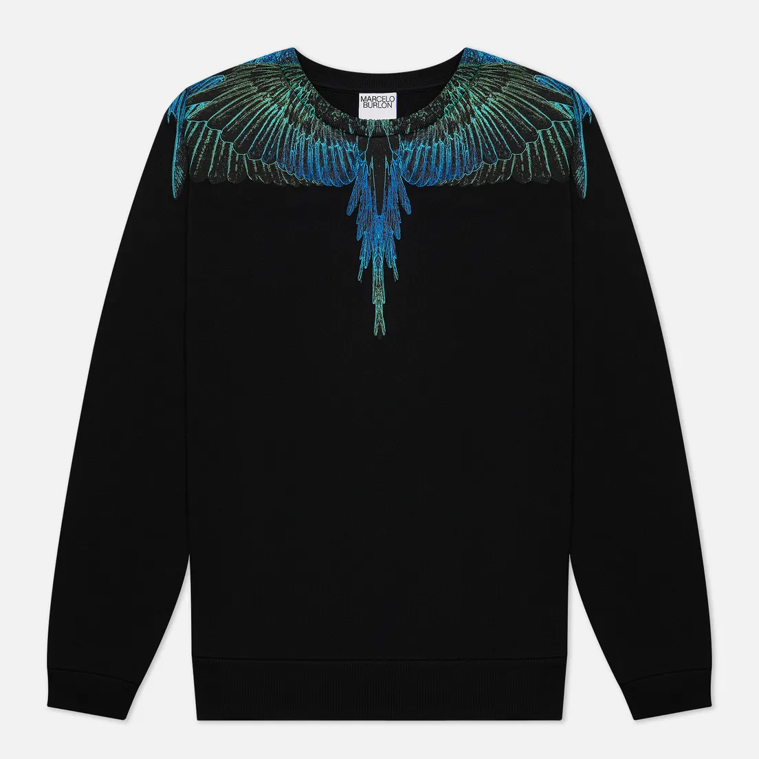 Marcelo Burlon Мужская толстовка Wings Regular Crewneck