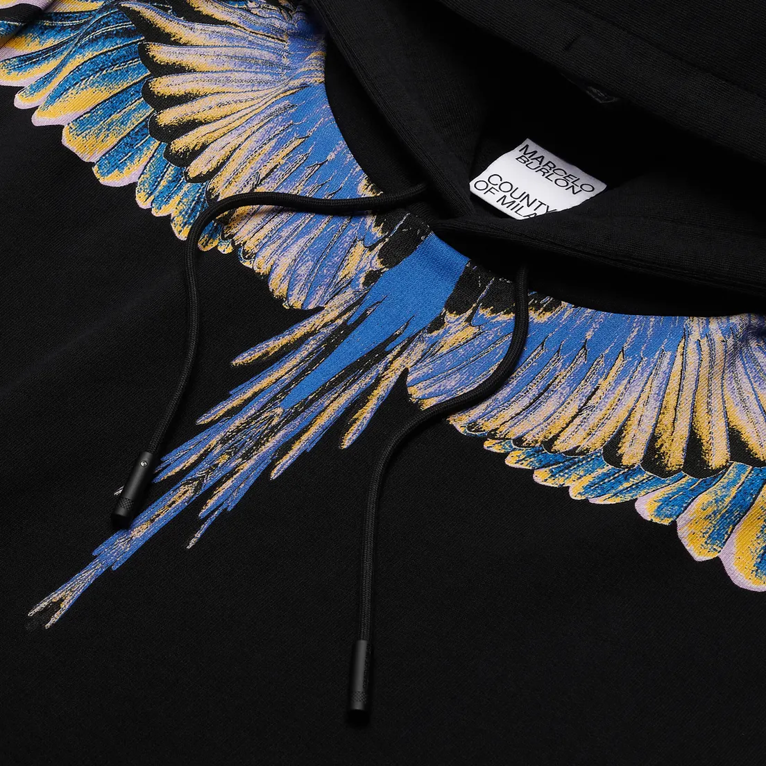 Marcelo Burlon Мужская толстовка Wings Regular Hoodie