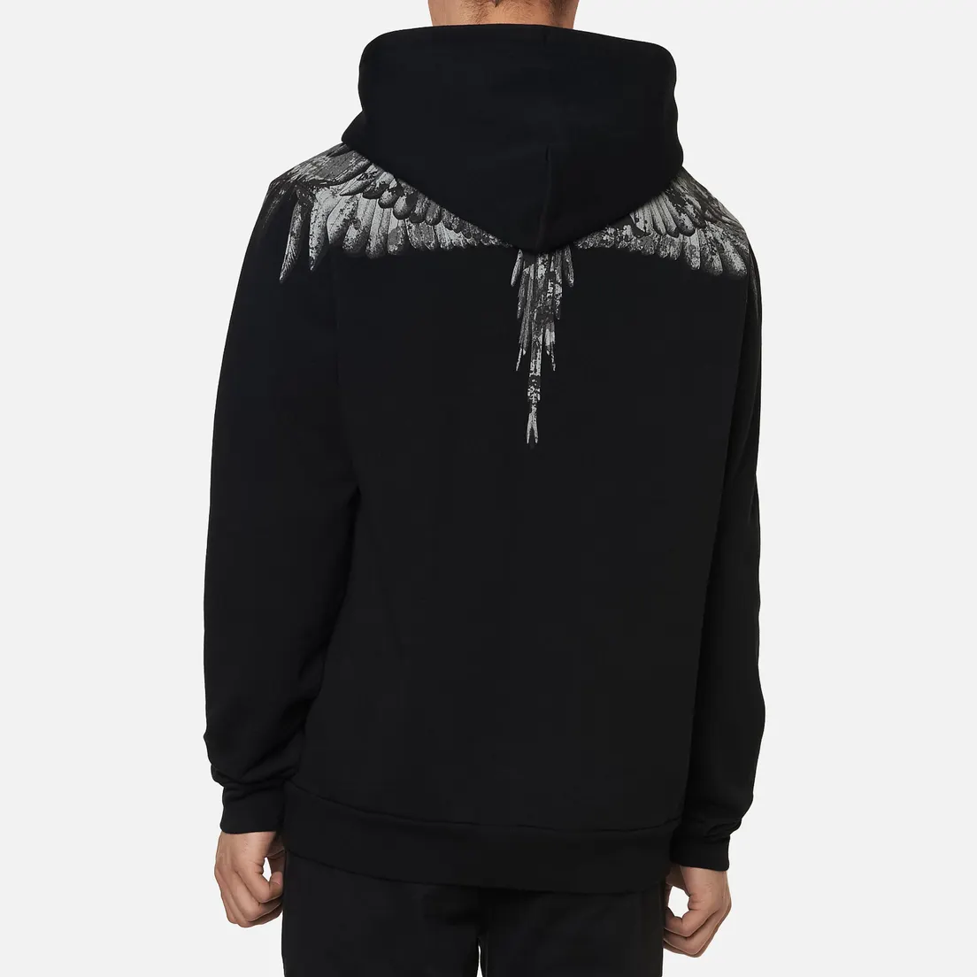 Marcelo Burlon Мужская толстовка Camou Wings Regular Hoodie