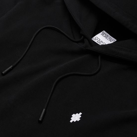 Мужская толстовка Marcelo Burlon Cross Regular Hoodie Black/White