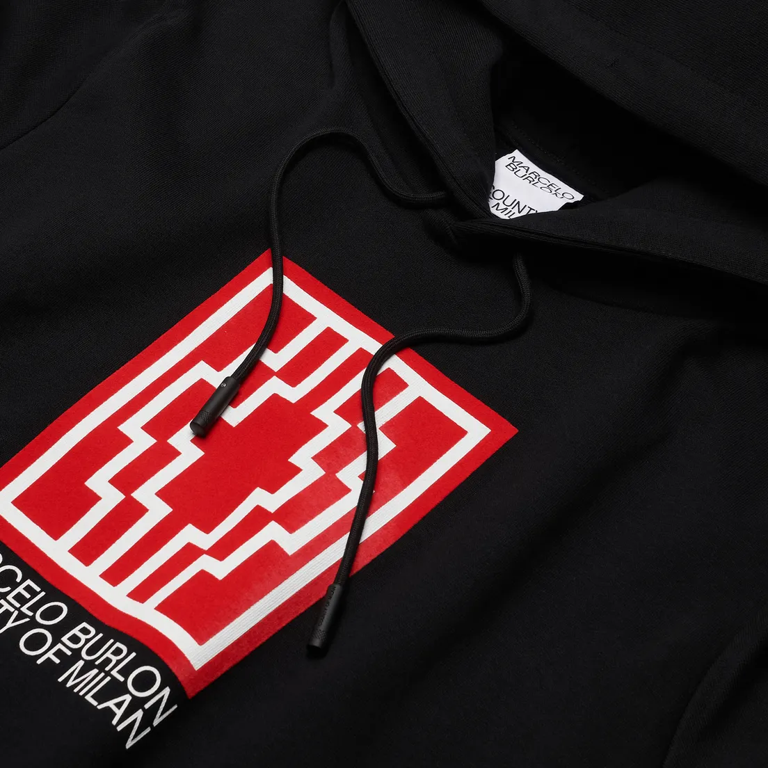 Marcelo Burlon Мужская толстовка Rural Cross Regular Hoodie