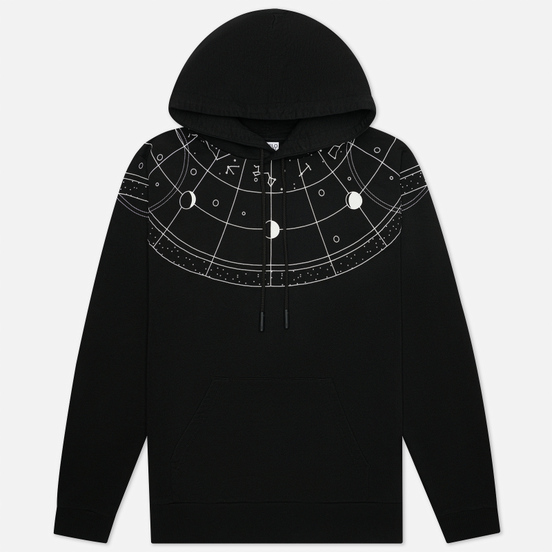 Мужская толстовка Marcelo Burlon Semi Astral Regular Hoodie Black/White