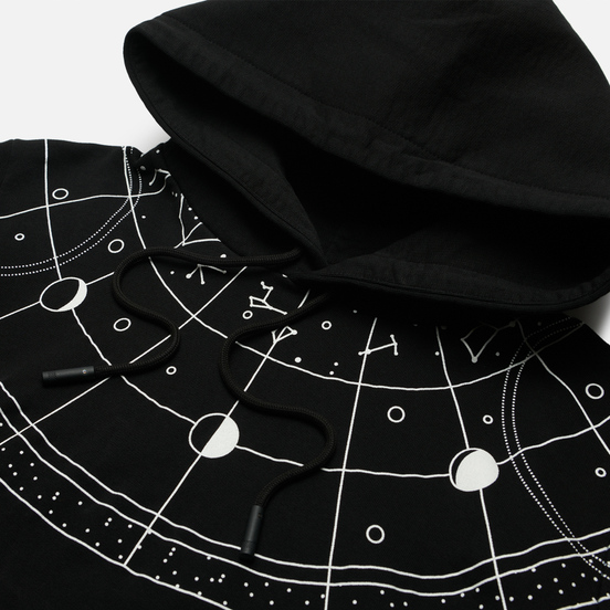 Мужская толстовка Marcelo Burlon Semi Astral Regular Hoodie Black/White