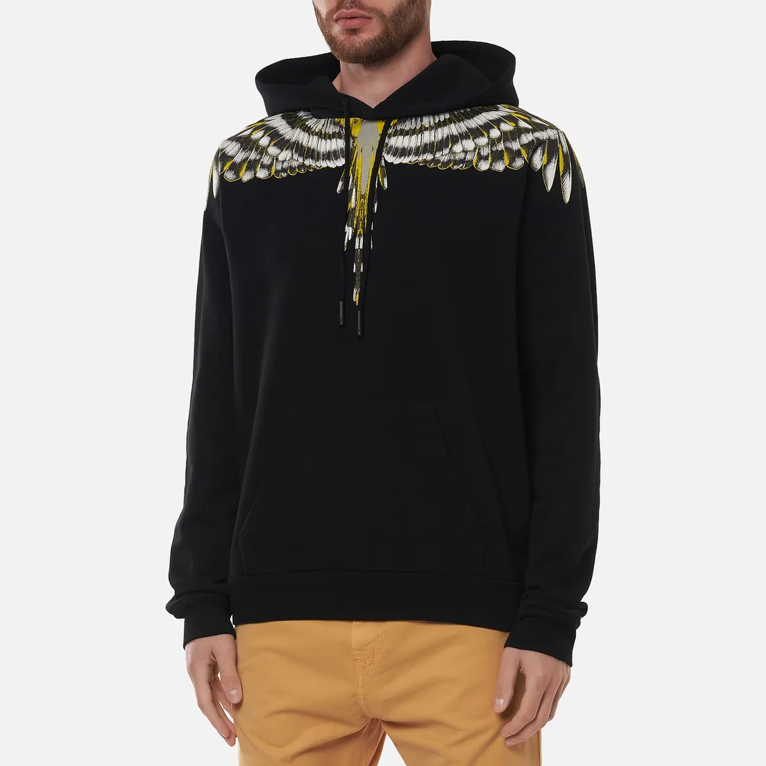 Marcelo Burlon Мужская толстовка Birds Wings Regular Hoodie