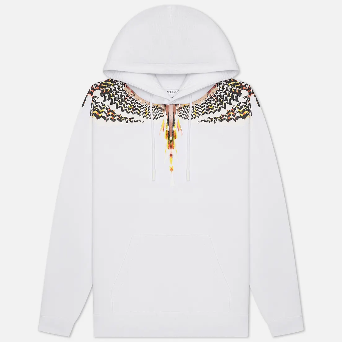Marcelo Burlon Мужская толстовка Grizzly Wings Regular Hoodie